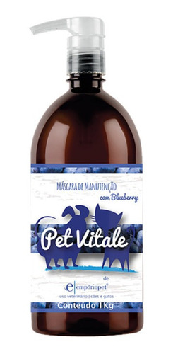 Máscara Pet Vitale Blueberry 1 Kg Emporiopet