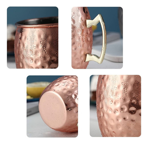 Vaso Tazón De Cobre Mug Moscow Mule Vaso De Vino Mug Beber