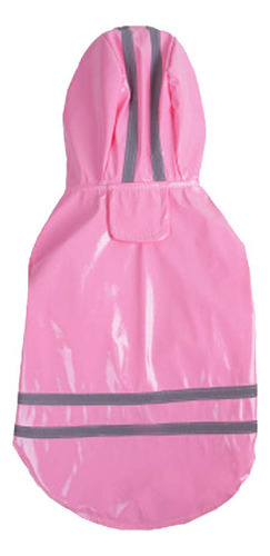 Chaqueta Impermeable Con Capucha Para Mascotas: Pu Reflectan