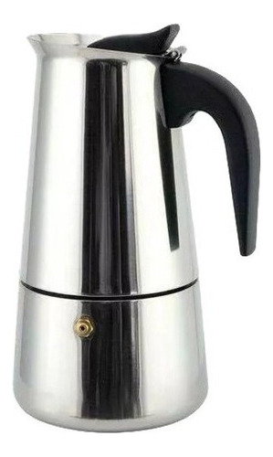 Cafeteira Expresso Italiana Inox 6 Cafés Xícaras Aço Inox