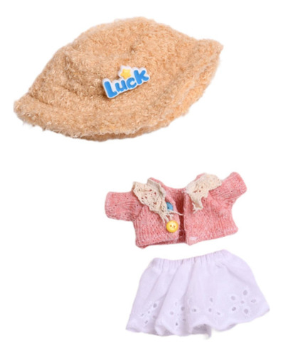 Abrigo Para Muñecas Y Traje De Falda Corta, Disfraz De Ropa