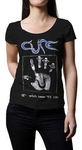 Remera Rock Mujer The Cure - Wish | B-side Tees