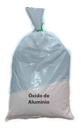 Polvo Esmeril Óxido De Aluminio #80 Blanco 1 Kg.