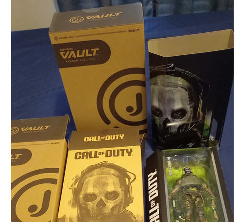 Figura Ghost Call Of Duty 6.5 Pulgadas E.e. 3000pzas (Usado)