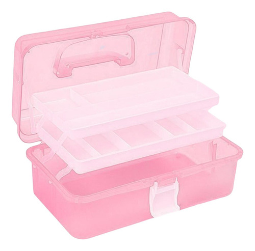 Organizador De Caja De Almacenamiento Portátil Con Rosa