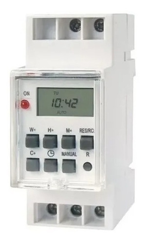 Reloj Temporizador Timer Programable Digital Riel Din 