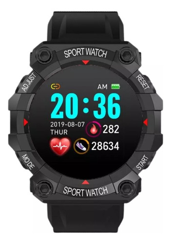 Smartwatch Reloj Inteligente Fd68 Negro Calidad Superior