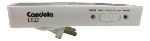 Luces Emergencia Luz 30 3w Fria Led 5hs Autonomia Color Blanco