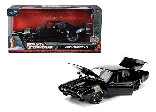 Jada Toys Fast & Furious 1:24 Dom's Plymouth Gtx Fundido A P