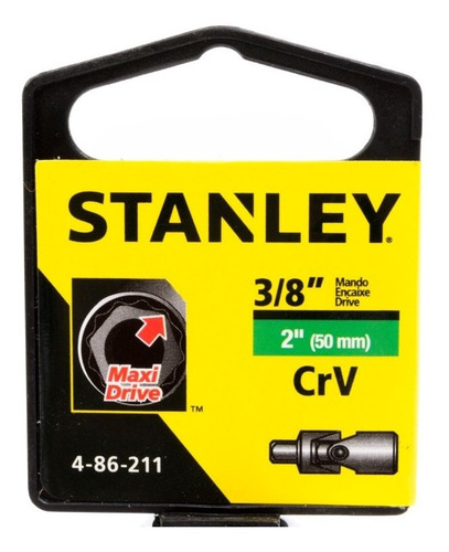 Junta Universal Mando 3/8 50mm 86211 Stanley