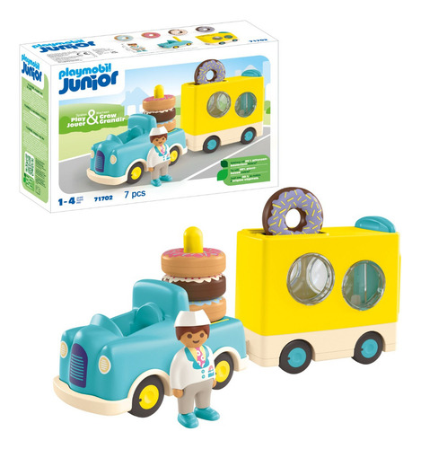Playmobil Junior: Camión De Donas 71702