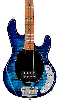 Sterling Stingray Ray34fm Flame Maple 4-string Bass Guit Eea