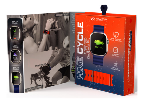 Smartwatch Slide Multideportivo 1.83 , Resistente Agua Ip68