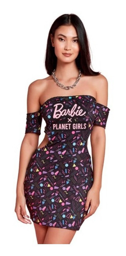 Vestido Barbie Planet Girls Multicolor