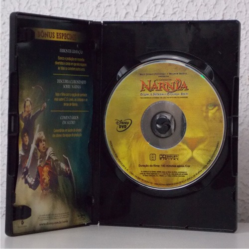 Dvd As Crônicas De Nárnia - O Leão, A Feiticeira E O Guarda- (Usado)