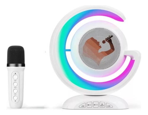 Parlante Inalámbrico Bluetooth Portátil Micrófono Karaoke