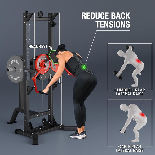 Máquina De Elevación Lateral, Máquina Multivuelo Ajustable