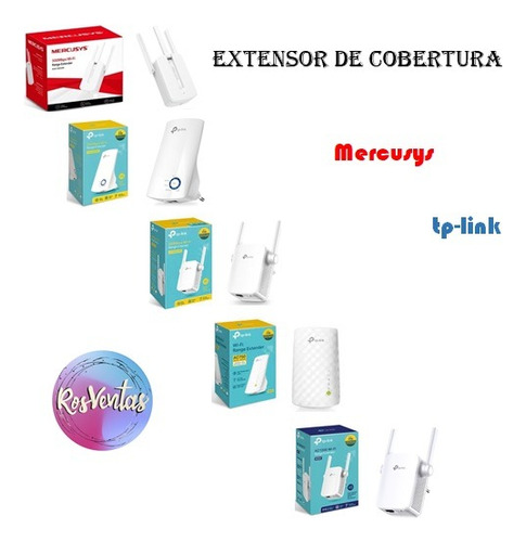 Extensor Cobertura Wifi Universal 300mbps Tp-link Mercusys