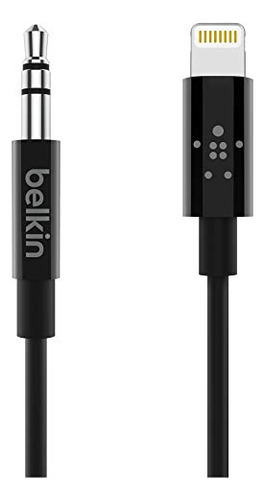 Cable De Audio Belkin Av10172bt03-blk De 3,5 Mm Con Lightnin