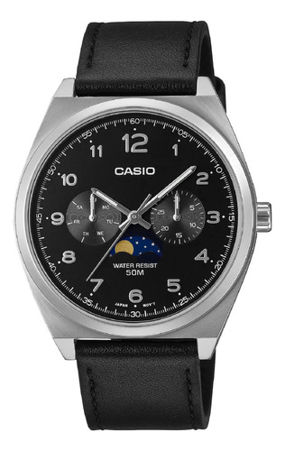 Reloj Casio Mtp-m300l-1a Fases Lunares Para Hombre