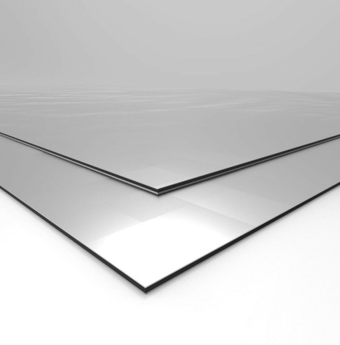 Chapa Aluminio Lisa 4mm X 1000mm X 1000mm  Distribuidor!!