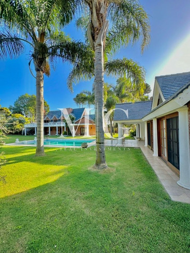 Imagen 2 de 30 de Alquiler Anual Casa Mansion Beverly Hills 6 Dormitorios, Barbacoa, Piscina