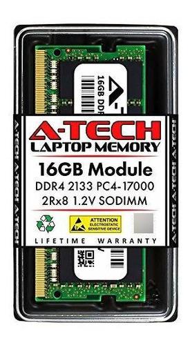 A-tech 16gb Ram Para Dell Latitude E7470, E7270, P5njc