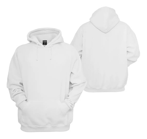 Sudadera Color Blanco Unisex Sudadera Blanca White Hoodie Me | Meses sin  intereses
