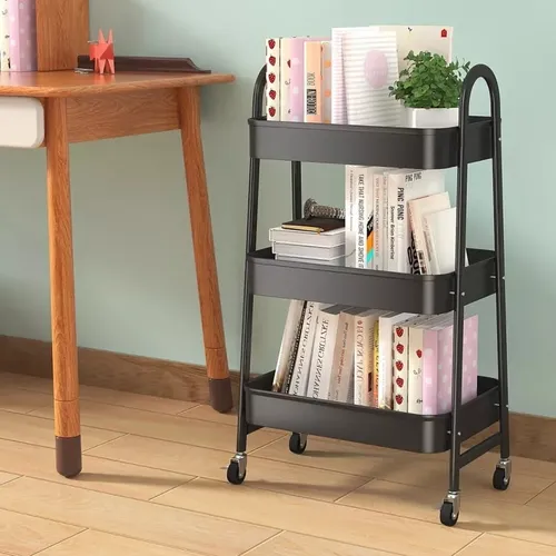 Carrito Organizador De Almacenamiento Con 3 Niveles