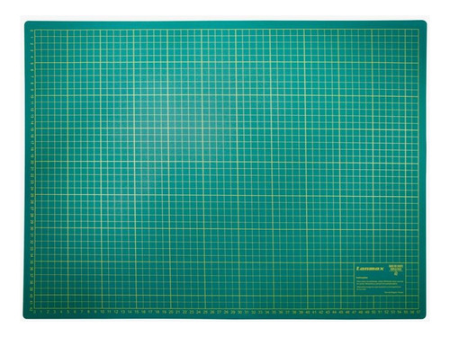 Base Corte A2 60x45cm Dupla Face Scrapbook Patchwork Verde. Cor Verde