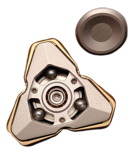 Fidget Spinner Triple Hoja Metalico Juguete Sensorial Cube
