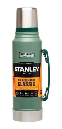 Stanley - Termo Clásico 1l (1-1qt) Con Tapón Cebador