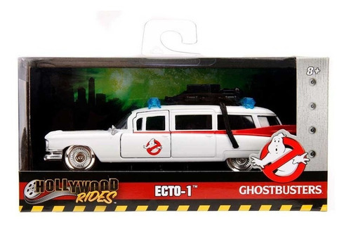 Miniatura Cadillac Ecto 1 Caça Fantasmas Ghostbusters 1/24