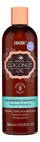Hask Shampoo Monoi Coconut Oil 355 Ml
