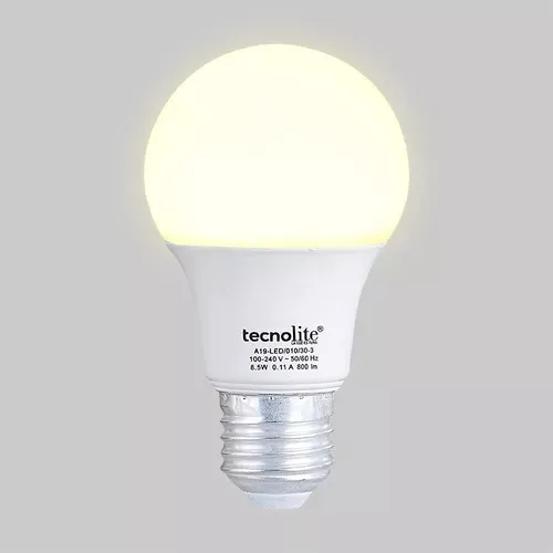 comprar Paquete De 3 Focos Led 8.5 W Blanco Cálido Tecnolite