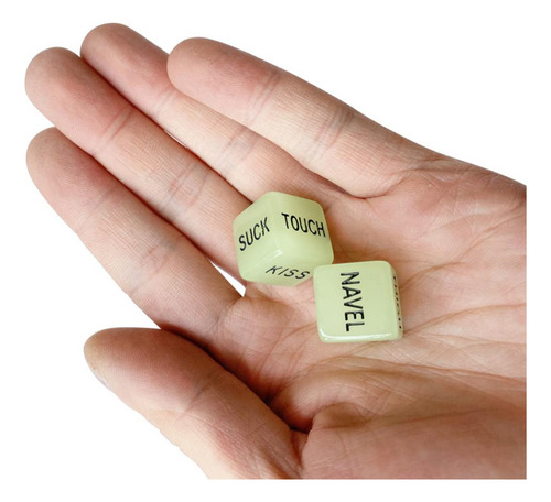 Para 1 Par De Dados Luminosos De Amor, Juegos Sexuales Para