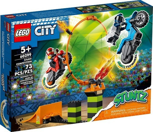 Lego City Torneo Acrobatico Con Motos 73 Piezas