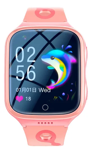 Reloj Telefono Smartwatch Niños 4g Lte,gps, Sos,k9