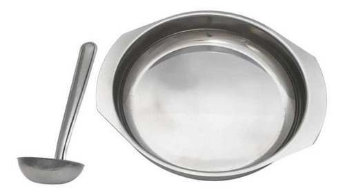 Conjunto Para Feijão 2 Peças Madefer Inox Ref.682