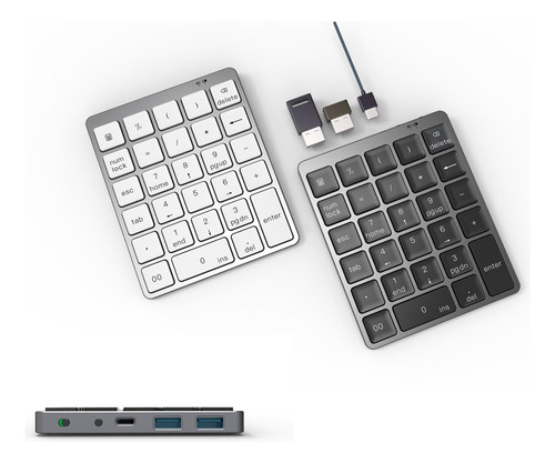 Teclado Numérico Bluetooth Teclado Numérico Inalámbrico