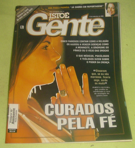 Revista Isto É Gente Nº215 - Set. 2003