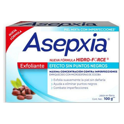 Barra Asepxia Exfoliante 100 Grs.