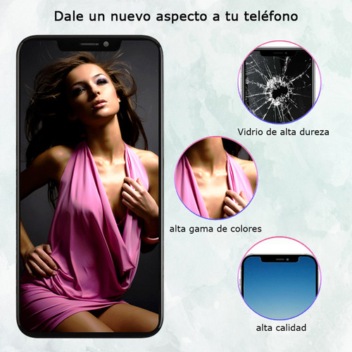 Zahin Pantalla Táctil Lcd Para iPhone X 10 A1865 A1901 A1902