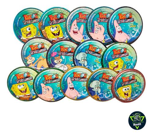 Tazo Bob Esponja Elma Chips Original - 15 Unidades
