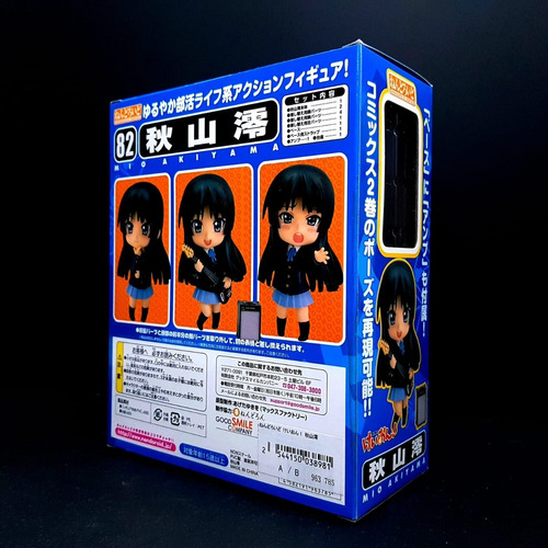 Imagen 3 de 8 de Nendoroid K-on Mio Akiyama Original 10/10
