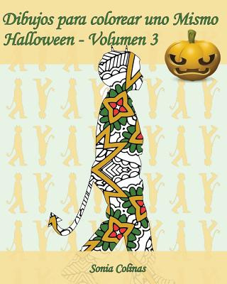 Libro Dibujos Para Colorear Uno Mismo - Halloween - Volum...