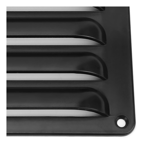 Panel De Parrilla Bus Vent Grill Rv M5 Abs Negro Professiona