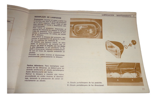 Renault 12 Ts 4/1977 Manual Del Dueño (Usado)