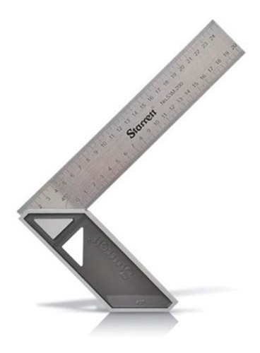 Imagem 2 de 2 de Esquadro Cabo Metálico 12' - 300mm Starrett