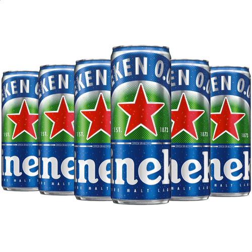 Cerveza Heineken Sin Alcohol Pura Malta Pack X6 - 01almacen